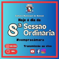 8ª Sessão Ordinária - Destaques e deliberações 