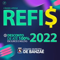 REFIS 2022 é aprovado na Câmara 